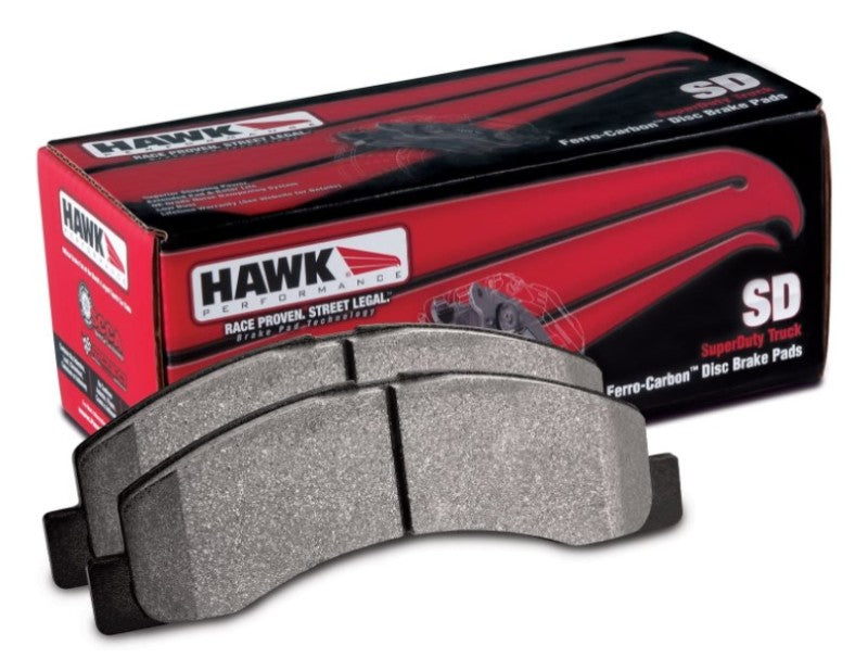 Hawk 16-17 Toyota Hilux Street Super Duty Front Brake Pads-thumbmail-5