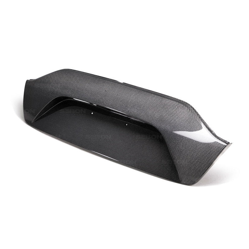 Seibon 2018 Kia Stinger OE-Style Carbon Fiber Rear Trunk Garnish-thumbmail-3