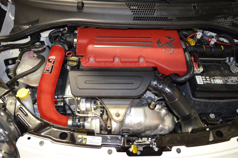 Injen 15-19 Fiat Abarth 1.4L Turbo 4Cyl Wrinkle Red Short Ram Intake w/MR Tech-thumbmail-3