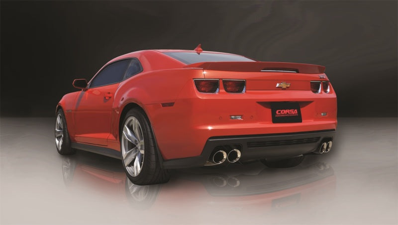 Corsa 12-13 Chevrolet Camaro Coupe ZL1 6.2L V8 Polished Sport Cat-Back + XO Exhaust-thumbmail-5
