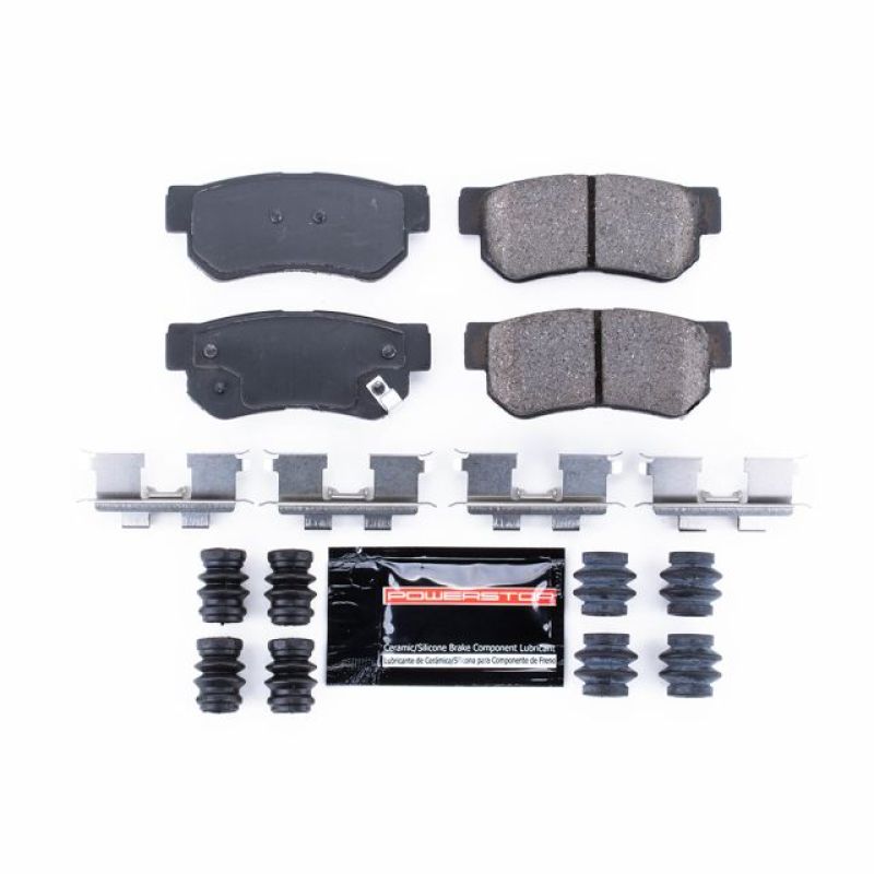 Power Stop 06-09 Hyundai Azera Rear Z23 Evolution Sport Brake Pads w/Hardware-thumbmail-1