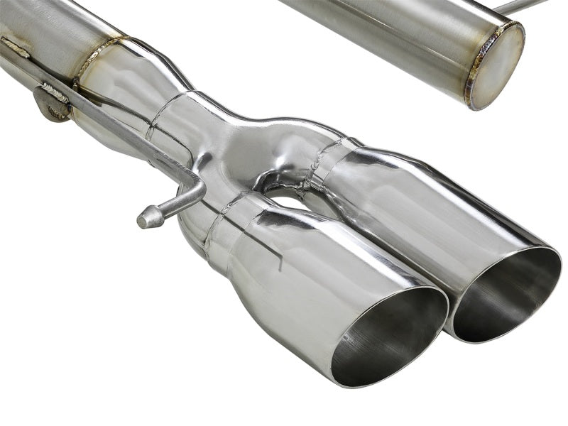 aFe MACHForce XP 08-13 BMW 135i L6-2.0L N54/N55 3in. 304 SS Axle-Back Exhaust w/Polished Tips-thumbmail-3