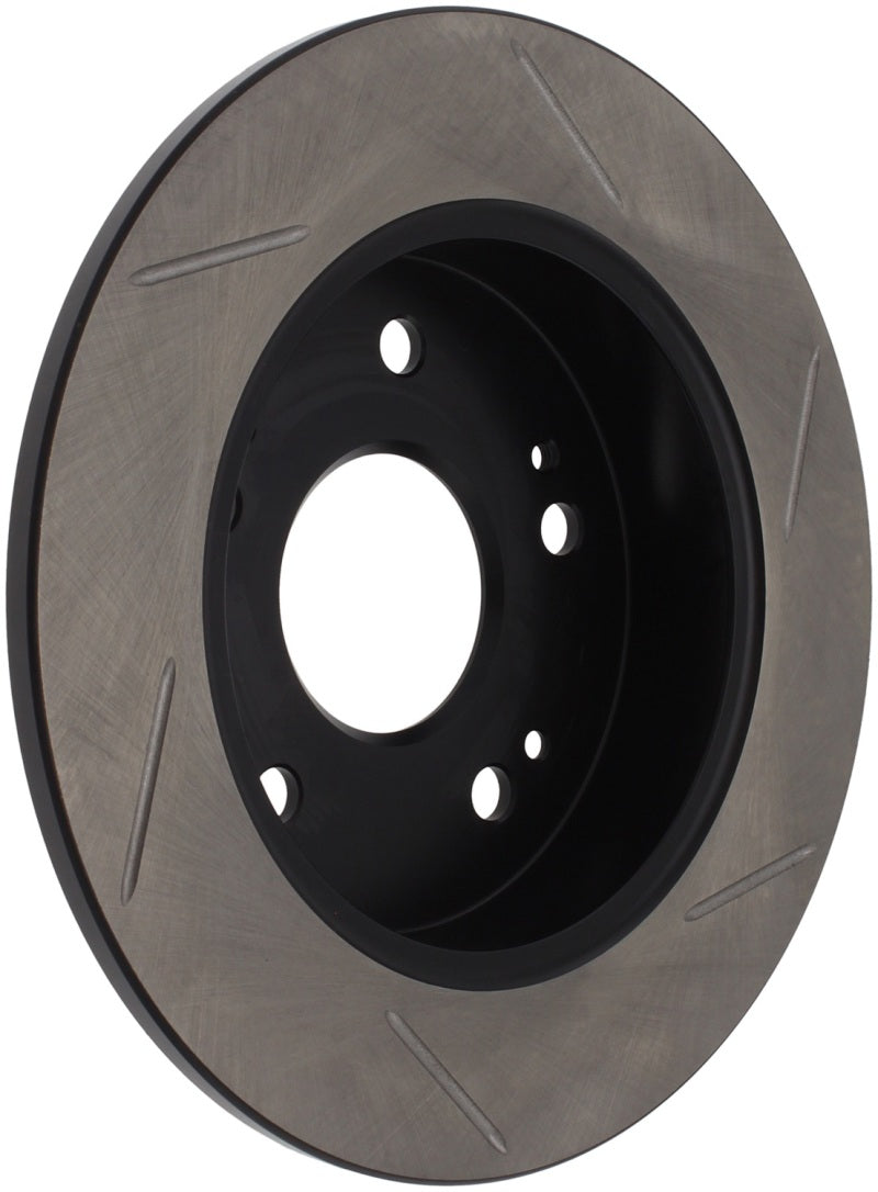 StopTech Power Slot Slotted 06-08 Honda Civic Si Rear Right Rotor-thumbmail-5