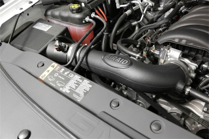 Airaid 17-18 GMC Sierra/Yukon V8-6.2L F/I Jr Intake Kit - Oiled / Red Media-thumbmail-6