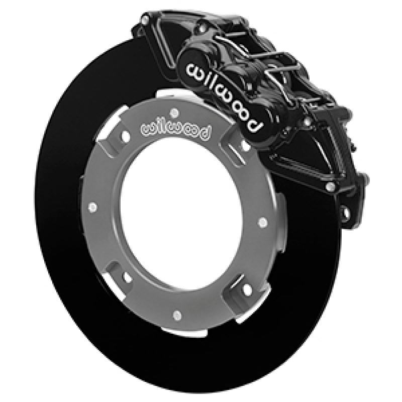 Wilwood 17-21 Can-Am X3RS Black 6-Piston Front Kit 11.25in - Undrilled Rotors-thumbmail-2