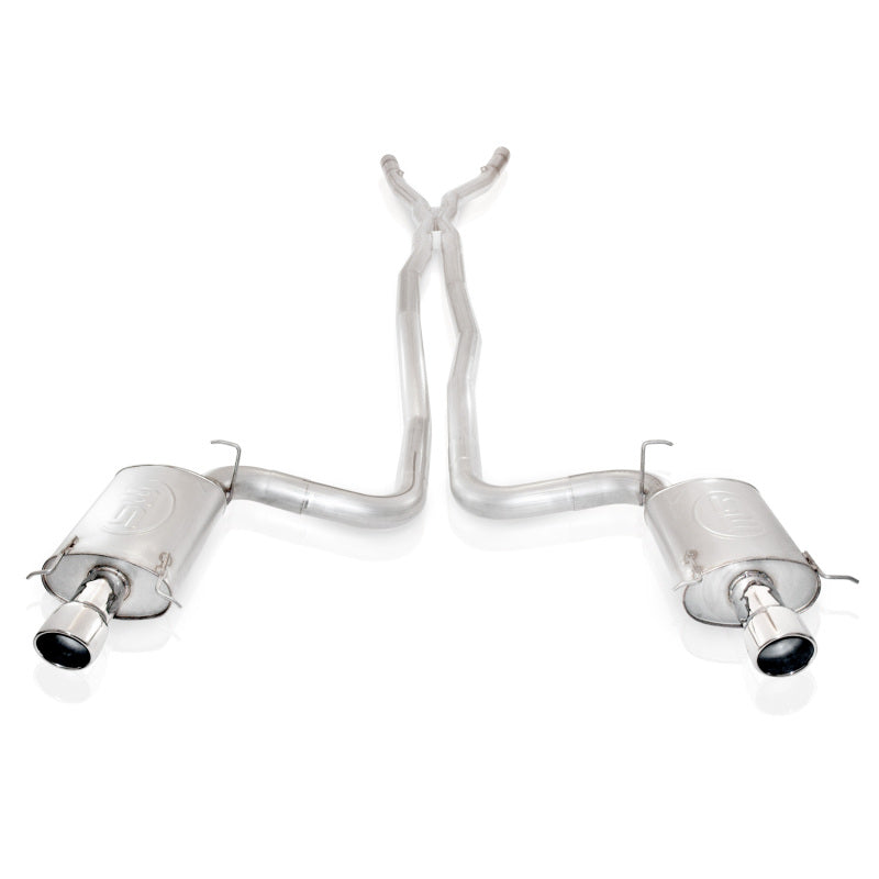 Stainless Works 2004-07 Cadillac CTS-V 3in Exhaust X-Pipe Chambered Mufflers High-Flow Cats 4in Tips-thumbmail-2