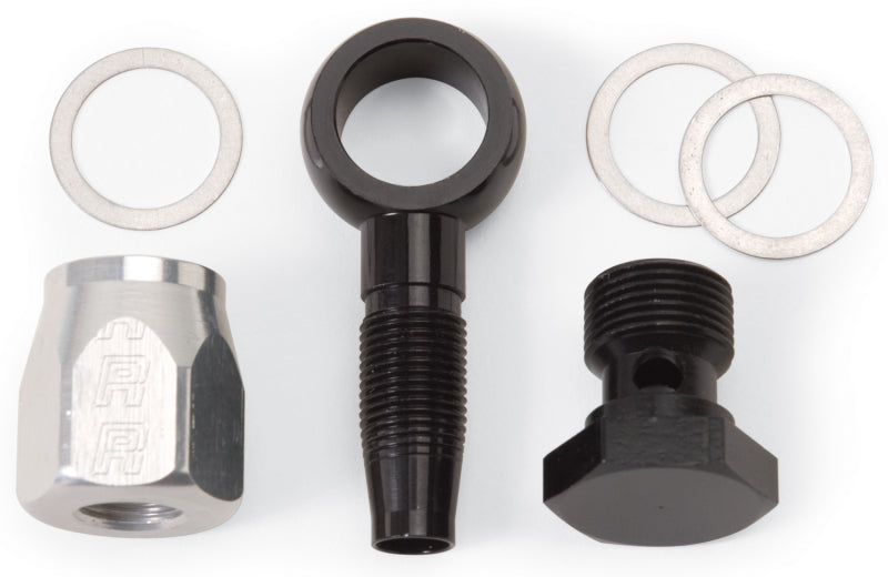 Russell Performance -6 AN Carb Banjo Adapter Fitting (Black)-thumbmail-9