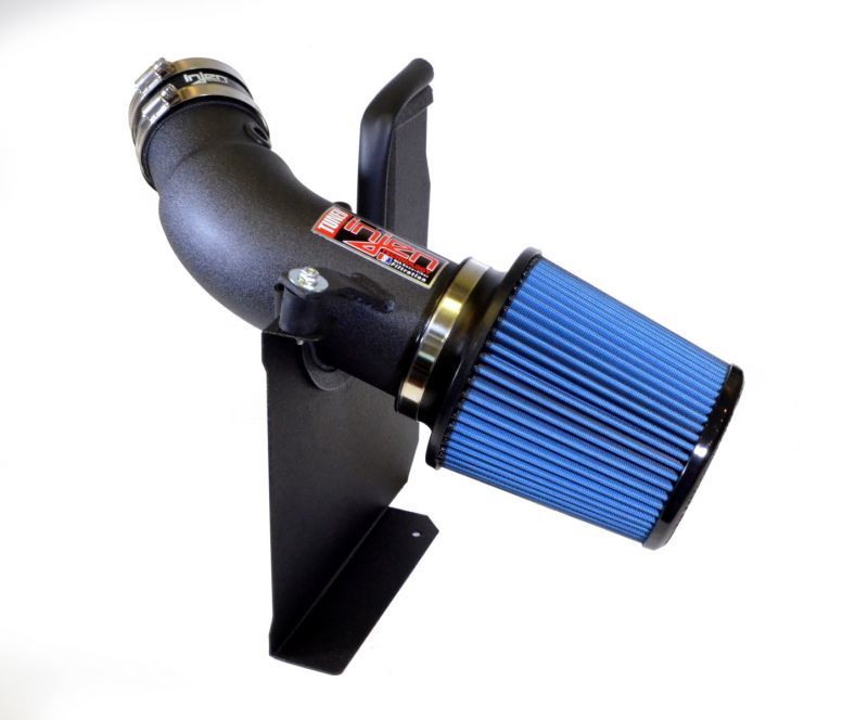 Injen 11-20 Dodge Challenger SRT-8 6.4L V8 Wrinkle Black Power-Flow Short Ram Intake-thumbmail-2