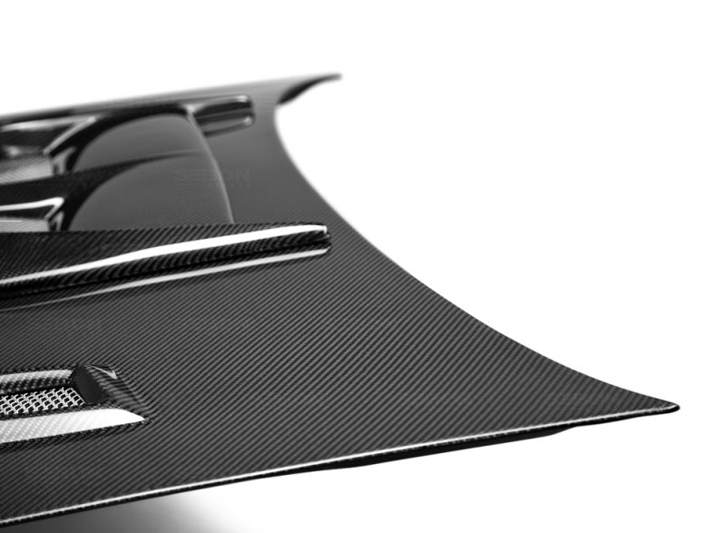 Seibon 06-07 Subaru WRX/STi CW Carbon Fiber Hood-thumbmail-2
