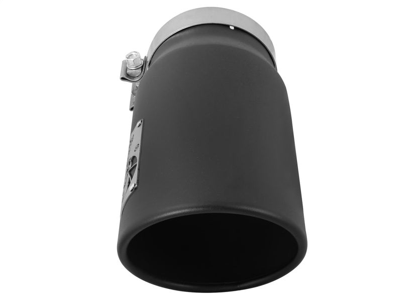 aFe Diesel Exhaust Tip Bolt On Black 5in Inlet x 6in Outlet x 12in Long-thumbmail-3