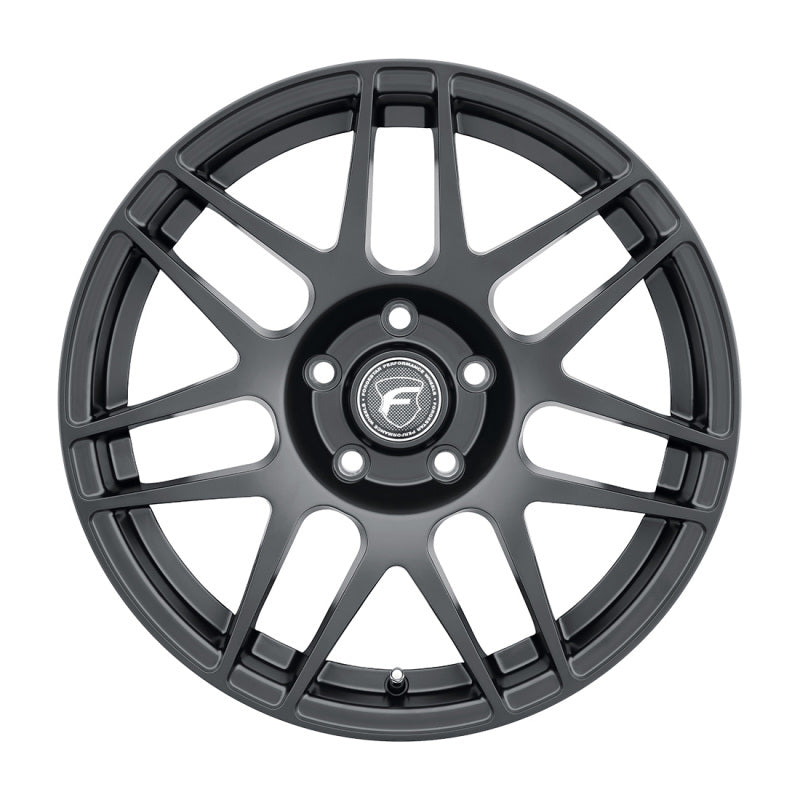 Forgestar F14 17x11 / 5x120.65 BP / ET43 / 7.7in BS Satin Black Wheel-thumbmail-1