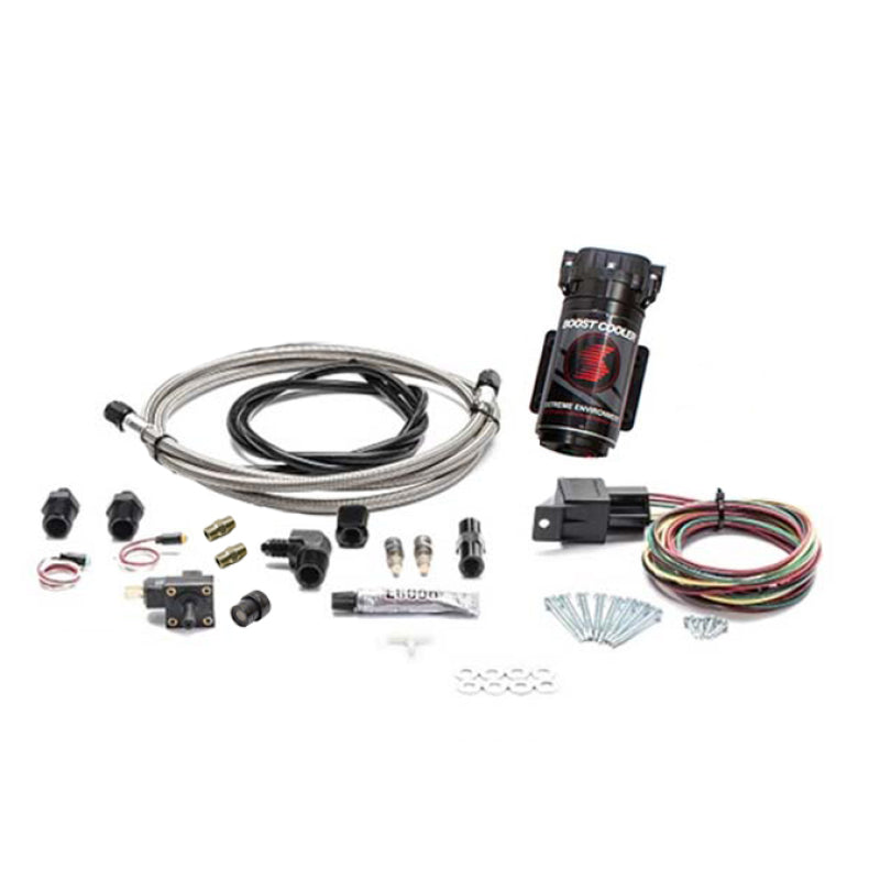 Snow Performance Stg 1 Boost Cooler Water Injection Kit TD (w/SS Braided Line/4AN Fittings) w/o Tank-thumbmail-1