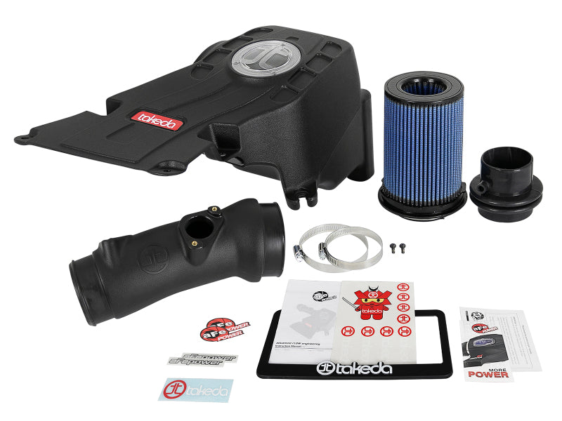 aFe Takeda Momentum PRO 5R Cold Air Intake System 2018 Honda Accord I4 2.0L (t)-thumbmail-4