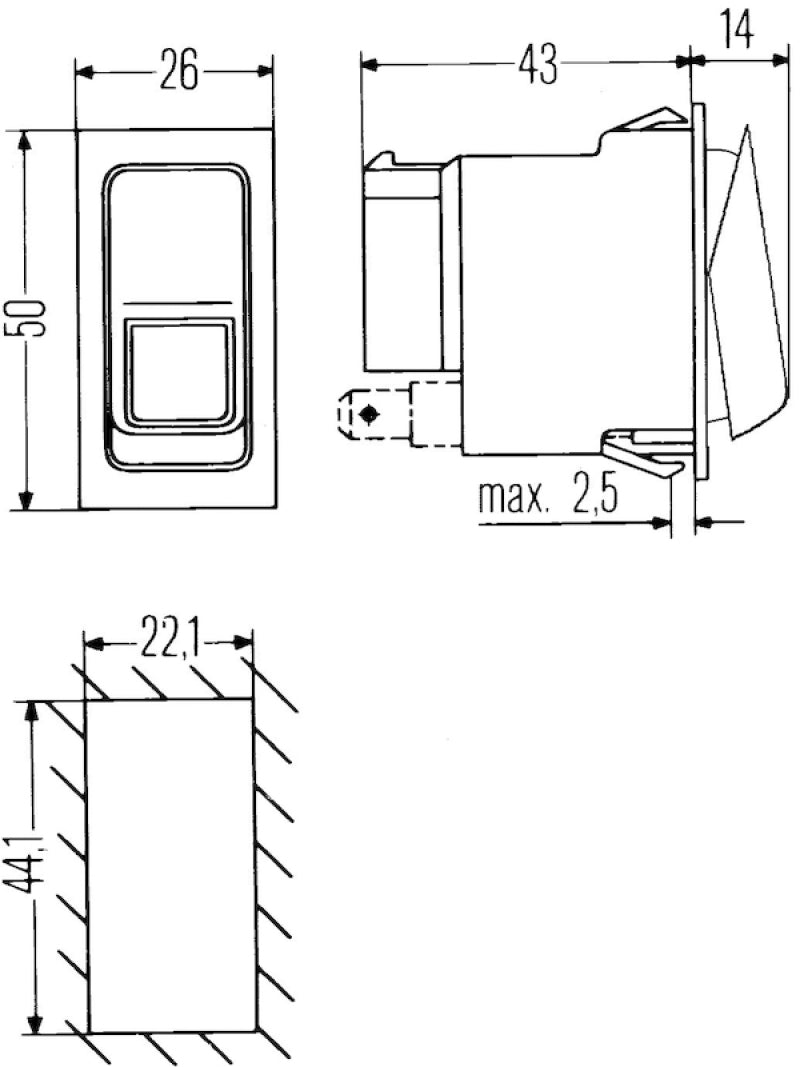 Hella Switch On/On/Off W Location Light-thumbmail-1