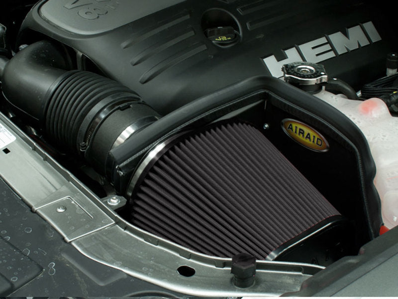 Airaid 11-13 Dodge Charger/Challenger 3.6/5.7/6.4L CAD Intake System w/o Tube (Dry / Black Media)-thumbmail-2