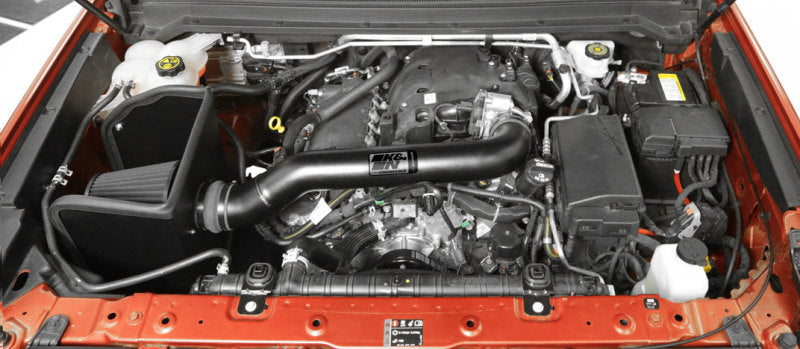 K&N 17-18 Chevrolet Colorado 3.6L V6 Black Performance Intake Kit-thumbmail-6