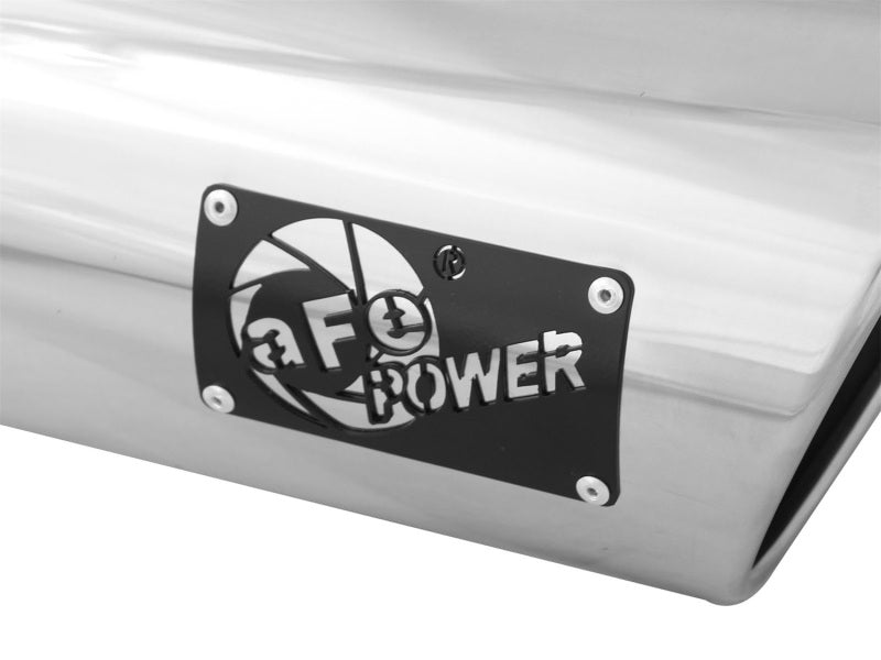 aFe Diesel Exhaust Tip Bolt On Polished 5in Inlet x 6in Outlet x 12in Long-thumbmail-3