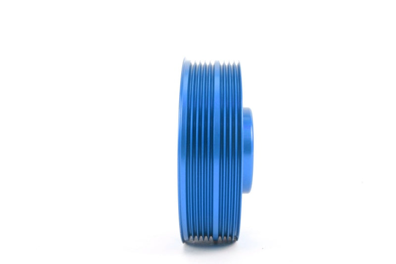 Perrin 93-11 Subaru Impreza / 02-14 WRX / 04-21 STI EJ Crank Pulley - Blue (w/AC)-thumbmail-2