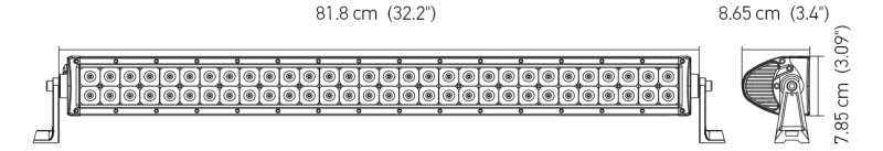 Hella Value Fit Sport 32in - 180W LED Light Bar - Dual Row Combo Beam-thumbmail-3