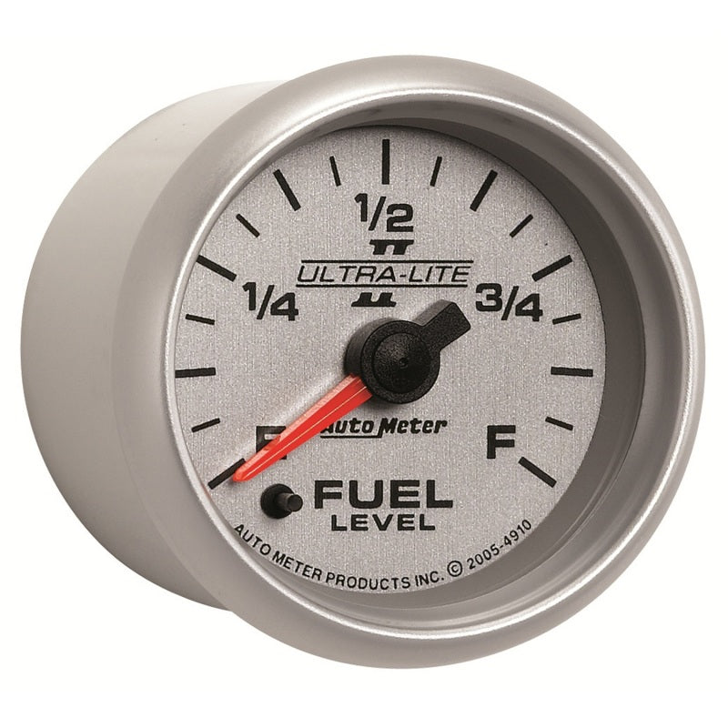 Autometer Ultra-Lite II 2-1/16in 0-280 Ohm Programmable Fuel Level Gauge-thumbmail-5