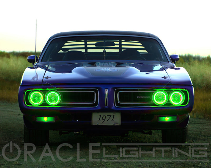 Oracle Pre-Installed Lights 5.75 IN. Sealed Beam - ColorSHIFT Halo-thumbmail-7