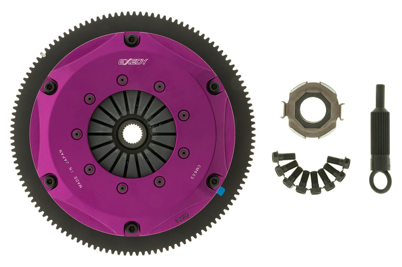 Exedy 2013-2016 Scion FR-S H4 Hyper Twin Cerametallic Clutch Sprung Center Disc Push Type Cover-thumbmail-4