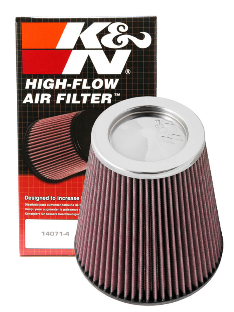 K&N Round Tapered Universal Air Filter 6 inch Flange 7 1/2 inch Base 5 inch Top 7 1/2 inch Height-thumbmail-17