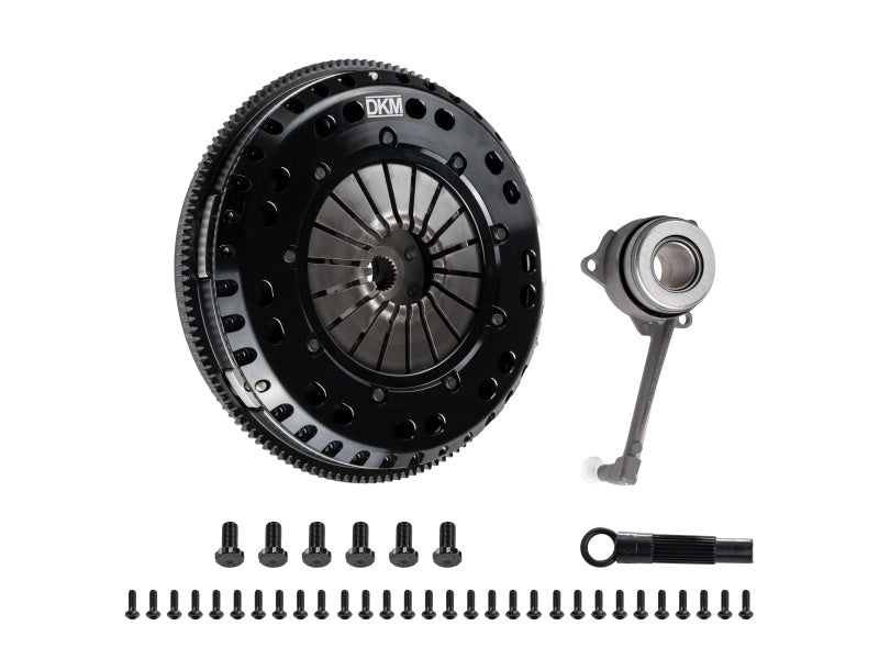 DKM Clutch 97-05 Audi A4 1.8L FWD/AWD Sprung Organic MB Clutch w/Steel Flywheel (440 ft/lbs Torque)-thumbmail-1