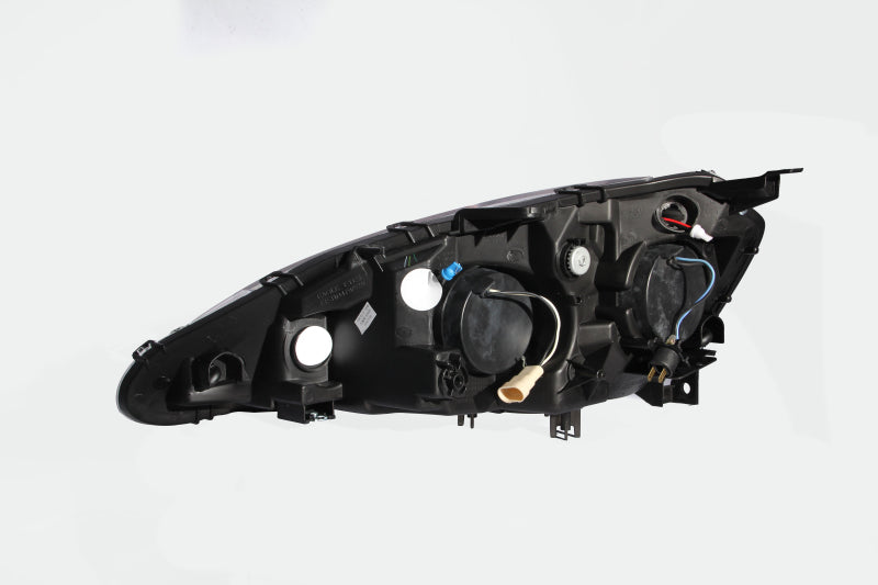 ANZO 2005-2006 Acura Rsx Projector Headlights w/ Halo Black-thumbmail-5