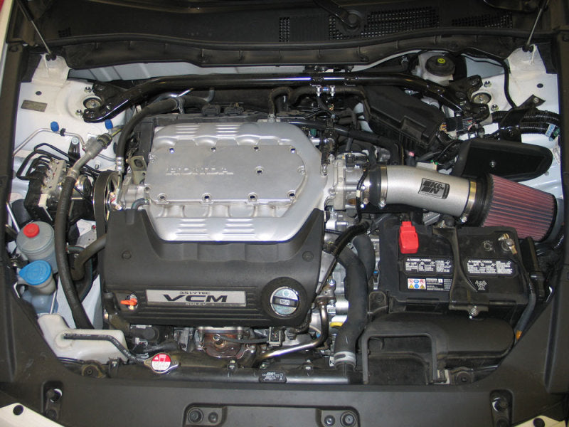 K&N 08 Honda Accord 3.5L-V6 Silver Typhoon Short Ram Intake-thumbmail-3