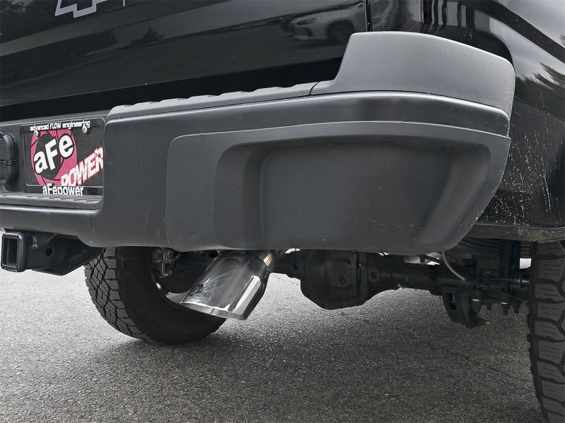 aFe MACH Force-Xp Hi-Tuck 3in. 409 SS C/B Exhaust 15-18 GM Colorado L4-2.5L/V6-3.6L - Polished Tip-thumbmail-3