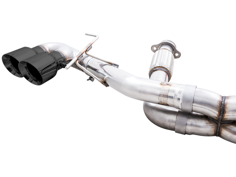 AWE Tuning 2020 Chevrolet Corvette (C8) Track Edition Exhaust - Quad Diamond Black Tips-thumbmail-6