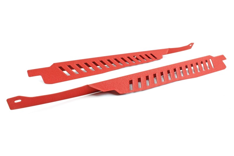 Perrin 11-14 Subaru WRX/STI Fender Shroud Set - Red-thumbmail-2