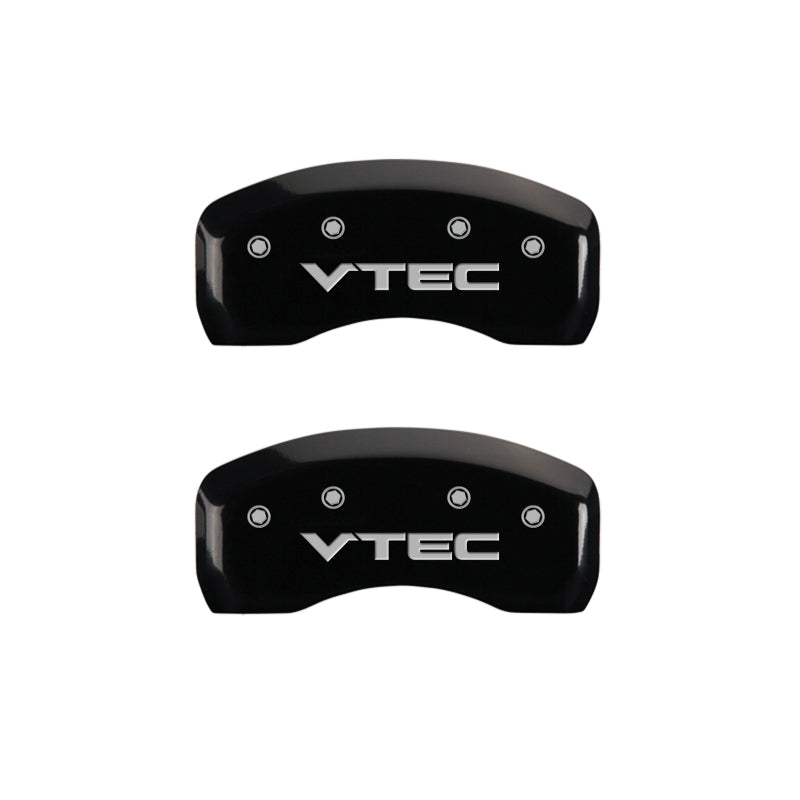 MGP 4 Caliper Covers Engraved Front & Rear Vtech Black finish silver ch-thumbmail-4