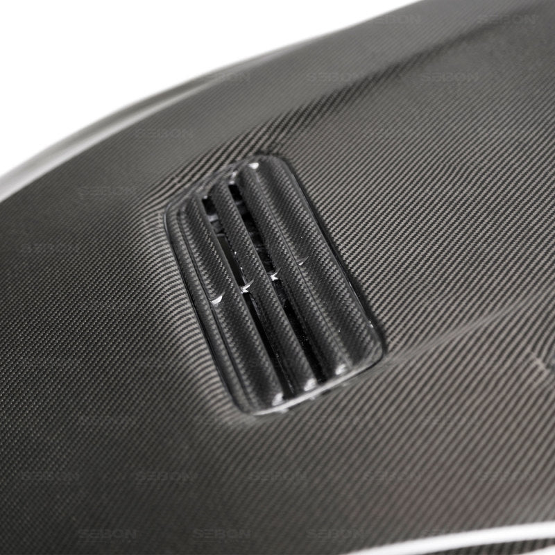 Seibon 08-12 Mitsubishi Evo X OEM style Carbon Fiber Hood-thumbmail-7