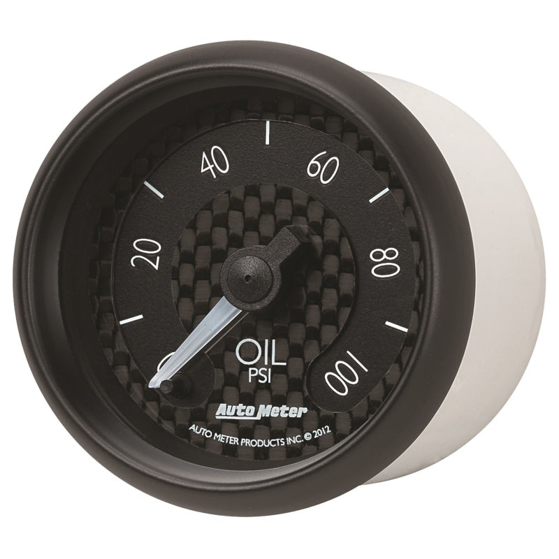 Autometer GT Series 52mm Full Sweep Electronic 0-100 PSI Oil Pressure Gauge-thumbmail-3