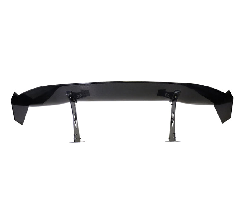 NRG Carbon Fiber Spoiler - Universal (69in.) w/NRG Logo / Stand Cut Out / Large Side Plate-thumbmail-1