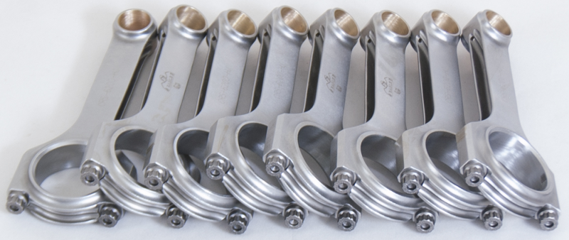 Eagle Chevrolet 350 Small Block H-Beam Connecting Rod w/ ARP 2000 Hardware (Set of 8)-thumbmail-1