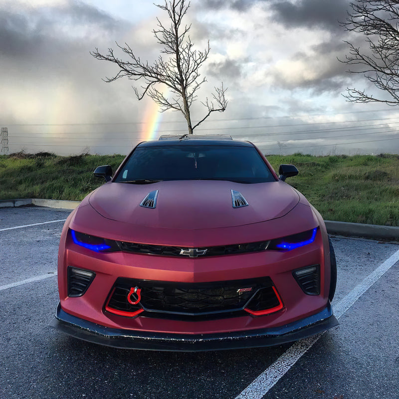 Oracle 16-18 Chevy Camaro RGB+W Headlight DRL Upgrade Kit - ColorSHIFT w/o Controller-thumbmail-11