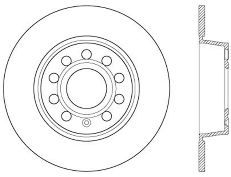 StopTech Slotted & Drilled Sport Brake Rotor-thumbmail-3