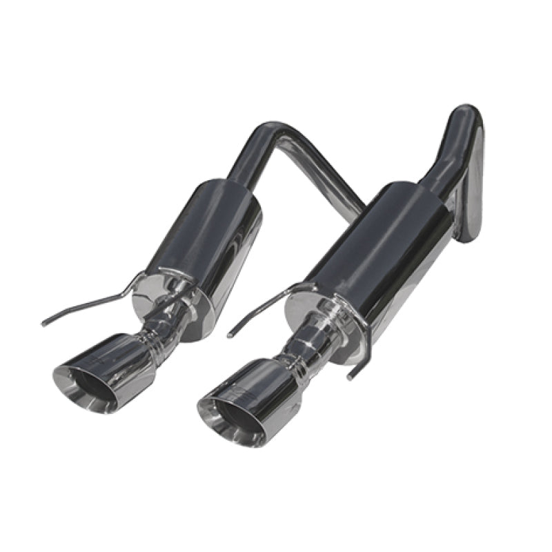 MBRP 2005-2008 Chev Corvette Dual Muffler Axle Back 4 Round Dual Wall Tips-thumbmail-2