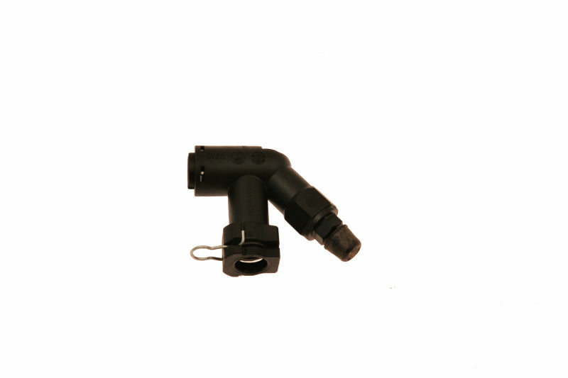 McLeod Fitting Elbow Connector W/Bleed Screw For Wire Clip Male Plug In Fittings-thumbmail-2