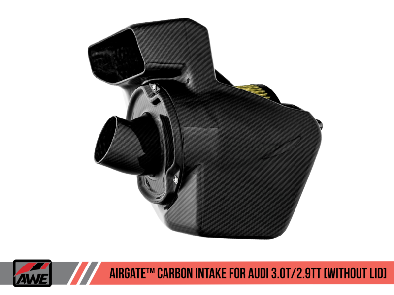 AWE Tuning Audi B9/B9.5 S4/S5/RS5 3.0T Carbon Fiber AirGate Intake w/ Lid-thumbmail-10