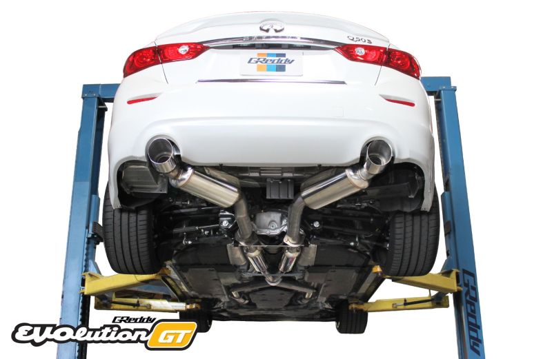 GReddy 16+ Infiniti Q50 Evolution (RWD ONLY) GT Cat-Back Exhaust-thumbmail-2