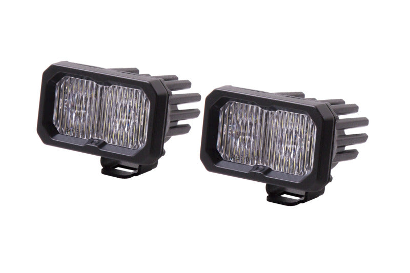 Diode Dynamics Stage Series 2 In LED Pod Sport - White Fog Standard ABL (Pair)-thumbmail-1