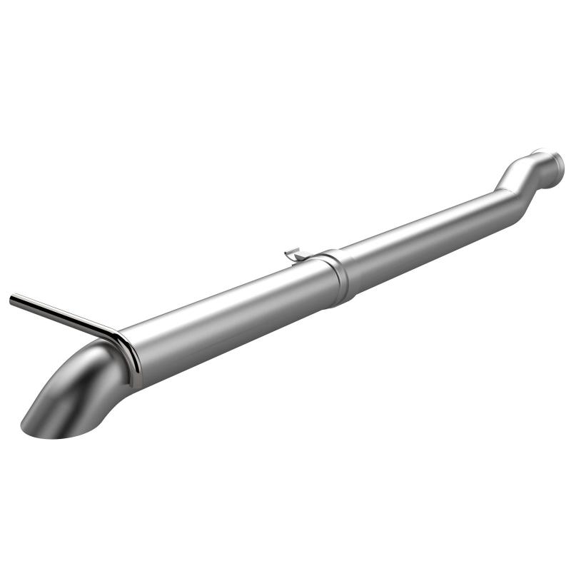 QTP 2018+ Jeep Wrangler JL 304SS Eliminator Cat-Back Crawler Exhaust w/Turn Down Exit-thumbmail-2
