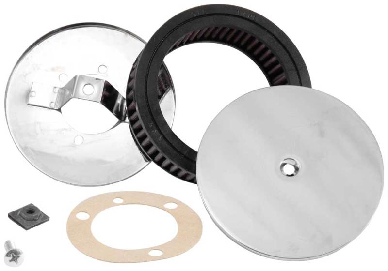 K&N 4in ID / 5.5in OD / 2in H Custom Assembly Filter designed to fit Harley-Davidson Motorcycle-thumbmail-11