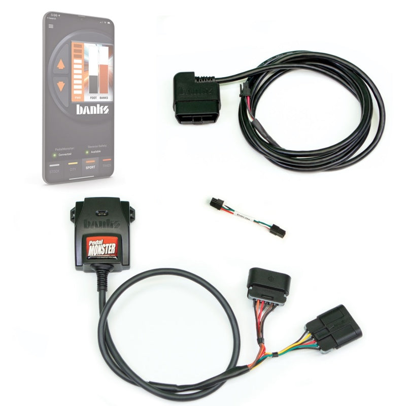 Banks Power Pedal Monster Kit (Stand-Alone) - Aptiv GT 150 - 6 Way - Use w/Phone-thumbmail-8