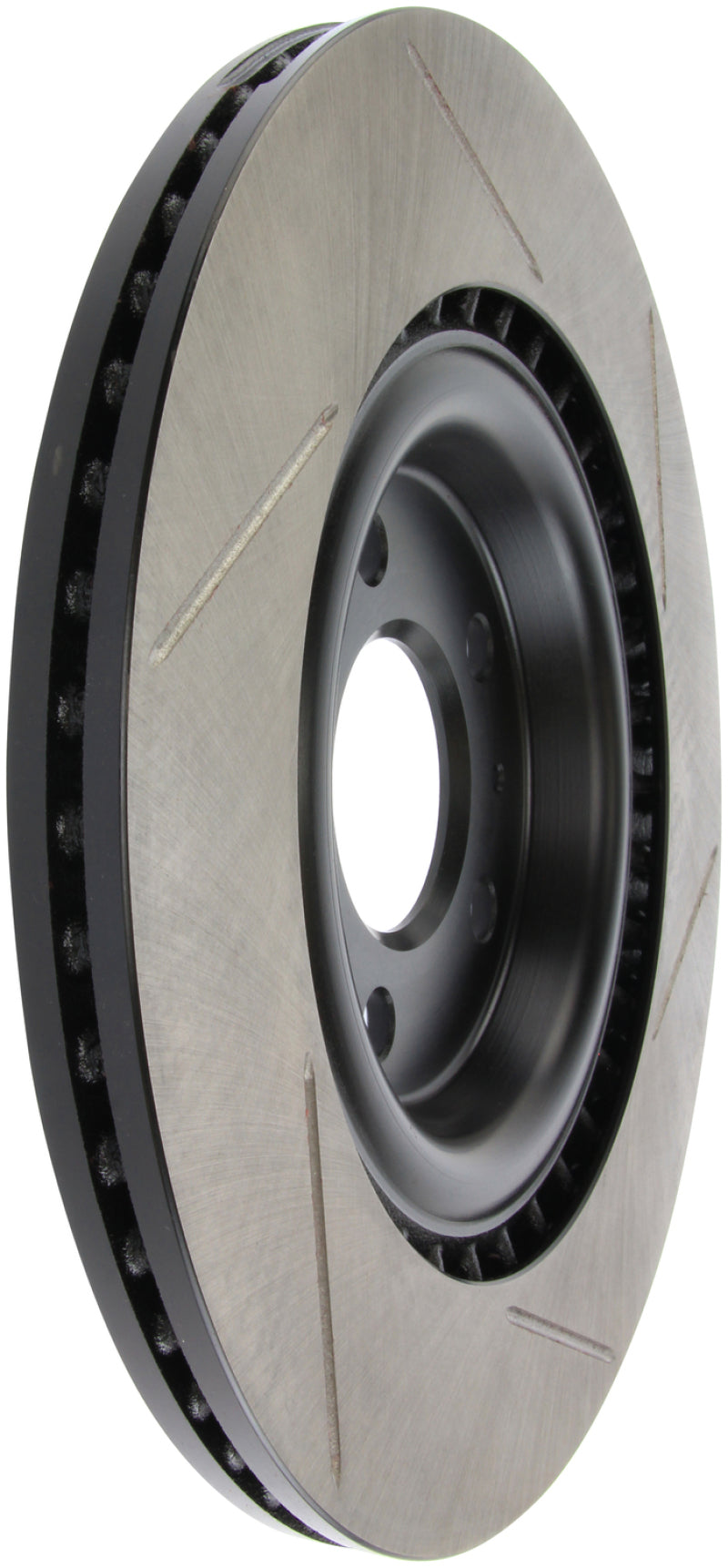 StopTech Power Slot 12-13 Audi A6 Quattro/11-12 A7 Quattro / 10-13 S4 Rear Right Slotted Rotor-thumbmail-2