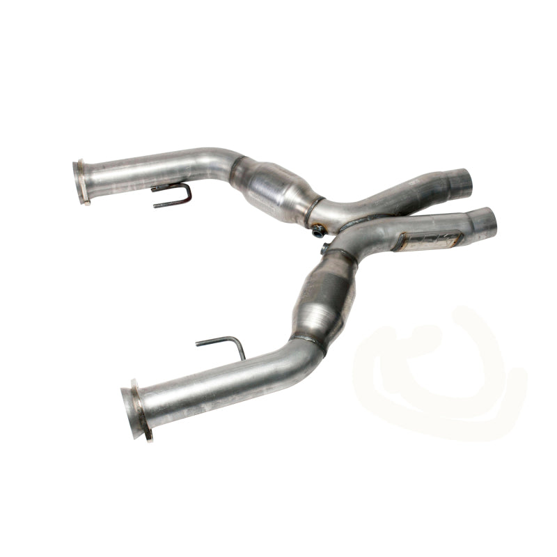 BBK 05-10 Mustang 4.6 Short Mid X Pipe With Catalytic Converters 2-3/4 For BBK Long Tube Headers-thumbmail-3